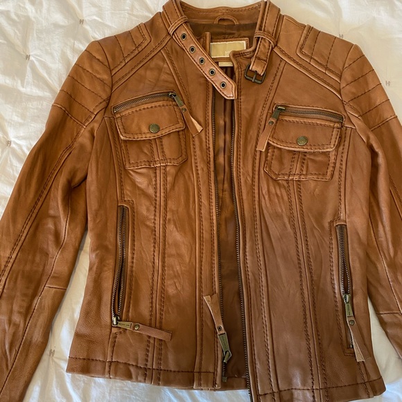 MICHAEL KORS Leather Jacket